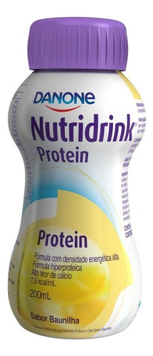 Suplemento Nutridrink Protein Sabor Baunilha 200ml Danone