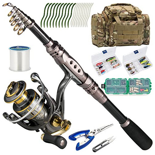 Fishing Pole And Reel Combos Paquete 6ft Outfit J19kv