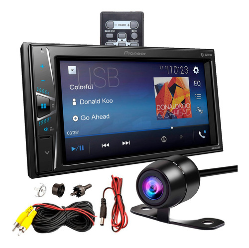 Pantalla Pioneer Bluetooth 6 Pulgadas Con Camara Reversa