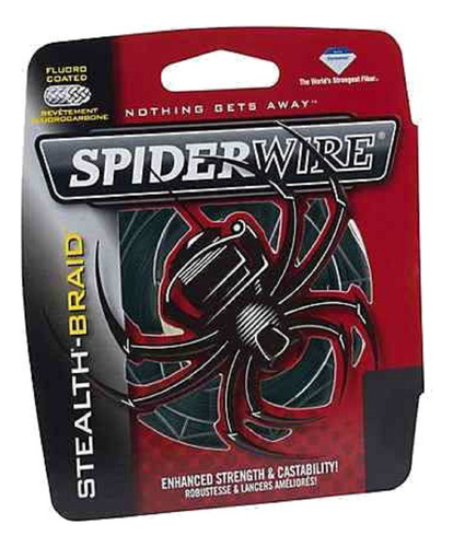 Multifilamento Spiderwire Stealth 0,35 Mm 50 Lbs - 300 Yds 