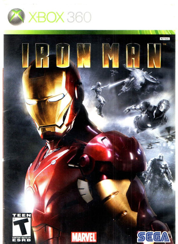 Iron Man Midia Fisica Xbox 360 /original /usado