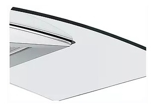 Imagem 6 de 8 de Coifa Depurador Parede Vidro Curvo Inox 90cm Safanelli