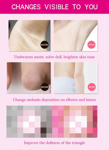 Crema Aclarante Codos Axilas Zonas Íntimas