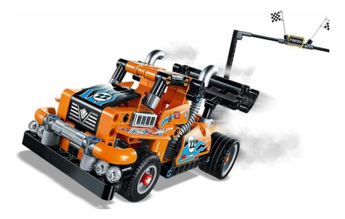 Lego Technic 42104 Camión De Carreras 2 En 1. 227 Pzs