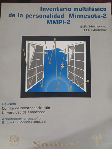 Inventario Multifasico - Minnesota--2 Mmpi--2 (Usado)