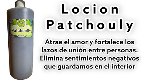 Jmk | Loción Patchouly Esoterica 1 Lt Baño Despojo Limpia