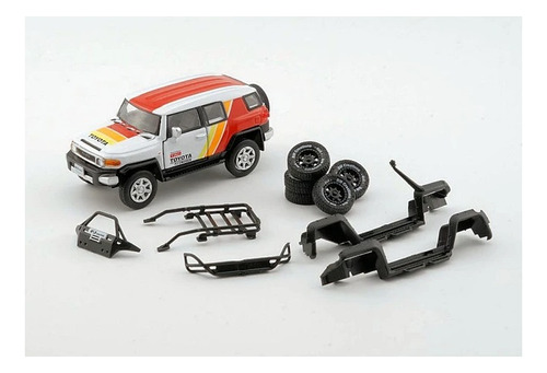 Carro Colección  Toyota Fj Cruiser 2015 Blanco Lhd 1/64