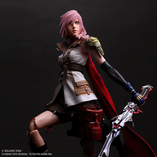 Final Fantasy Xiii: Play Arts Shin - Lightning Pre-vent
