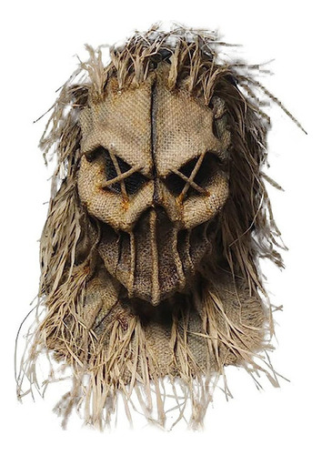 Máscara Látex Espantapájaros Halloween Terror Disfraz