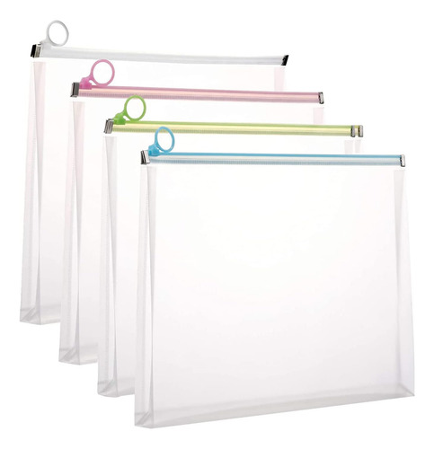 Sobres De Plastico Yessart, 9 X 12 Cm, Transparente, Con ...