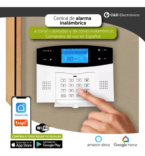 Kit Alarma Casa Domiciliaria Sensores Magneticos - ELECTROESTE