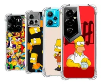 Comprar Forro Antigolpe Los Simpsons Xiaomi Todos Los Modelos