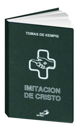 Imitacion De Cristo Pasta Vinil Color Verde Ed. San Pablo