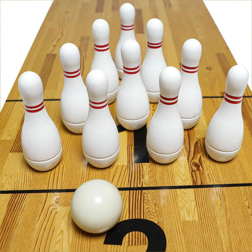 Juego De Bolos De Mesa Para Mesa De Con Bolsa, Juego De