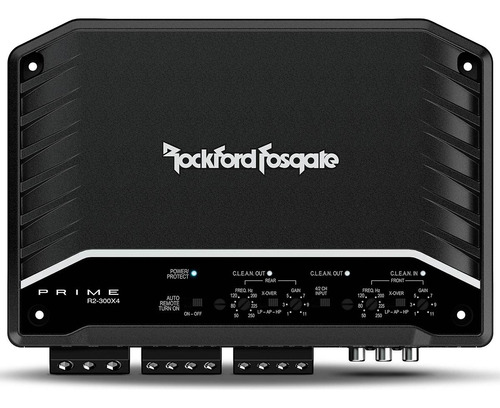 Amplificador 4 Ch 300 W Rockford Fosgate Prime R2-300