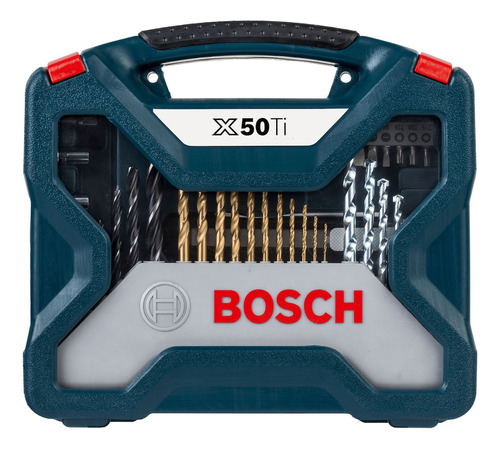 Set De Brocas Y Puntas X-line Bosch 50pzs 2607017406