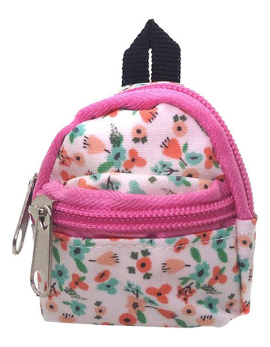 Mochila Escolar En Miniatura Hecha A Mano Con Forma De Casa