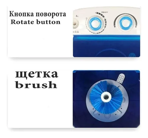 Mini Lavadora Portátil, Semiautomática