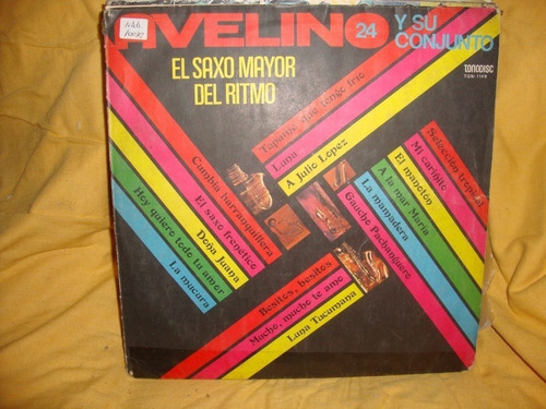 Vinilo Avelino El Saxo Mayor Del Ritmo C2