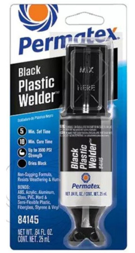 Cola Adesivo Solda Plástico Permatex Plastic Welder 25ml Blk