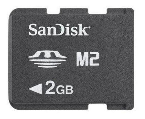 Cartao De Memória M2 De 2gb Sandisk (original Com Adaptador)