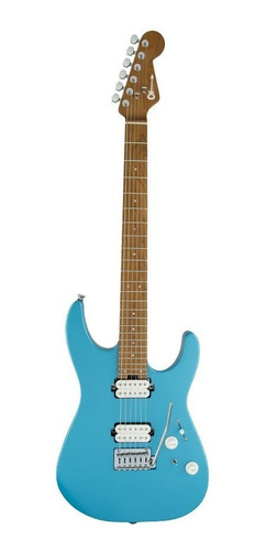 Guitarra Charvel Pro-mod Dk24 Hh 2pt Cm Satin Matte Blue Fr.