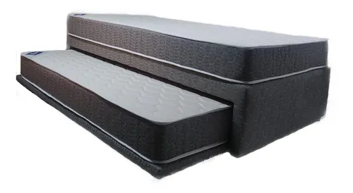 Divan Plaza 1/2 Con Colchones Y 2 Almohadas Viscoelásticas