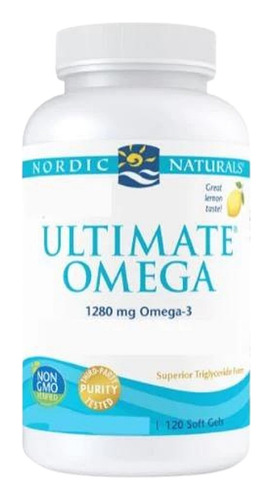 Ultimate Omega 120 Cap Nordic Naturals - Aldea Nativa