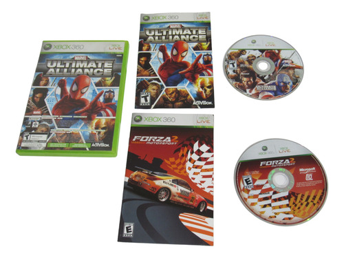 Pack Forza Motorsport 2 + Marvel Ultimate Alliance Xbox 360