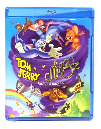 Tom Y Jerry En El Mago De Oz (blu Ray) Nuevo 