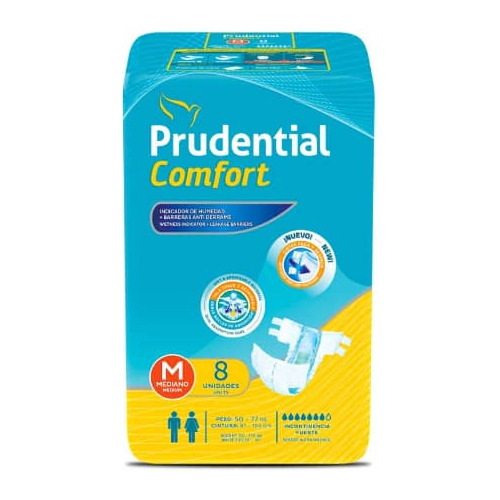 Pañales De Adulto Prudential Comfort Talla M Por Bulto