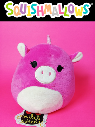 Squishmallows 5'' Peluche Unicornio Rosa 13cm Kellytoy 