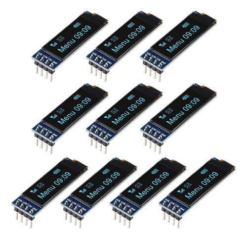 Modulo De Pantalla Oled I2c 0.91 Pulgadas Driver Ssd1306