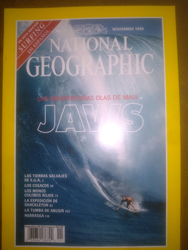 National Geographic En Español Noviembre 1998