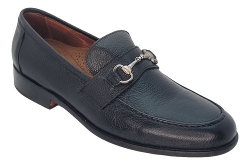Mocasin Clasico Hombre 100% Cuero Vacuno Suela Groupon Risso