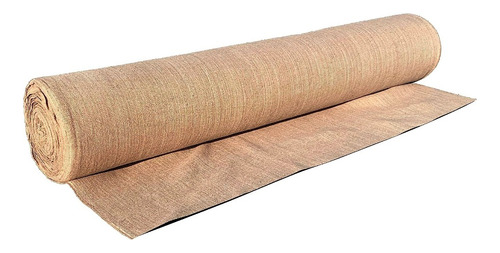 Tela Arpillera De Yute Natural 10 Onz - 100 Cm X 10 Metros 