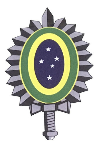 Adesivo Resinado Do Exército Do Brasil