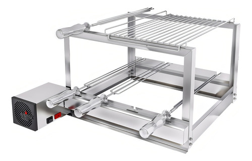 Grelha Auxiliar Modular 45,5x30 Cm Gira Grill Artinox Grill