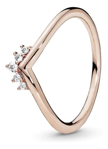 Anillo Pandora Rose Hueso De Los Deseos Tiara Talla 52=6