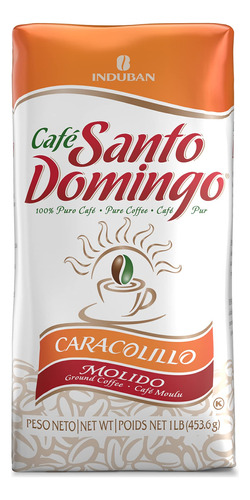Café Santo Domingo Caracolillo, Bolsa De 16 Onzas, Café M.