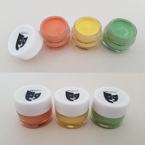Imagen 2 de 2 de Corrector Neutralizante Maquillaje Titi Kit 3x5gr Neto 15gr
