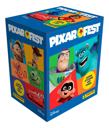 Colección De Pegatinas Panini Pixar Fest (paquetes X50)