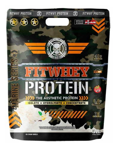 Fitwhey 5lbs Generation Fit Proteína Conc + Iso + Hidro