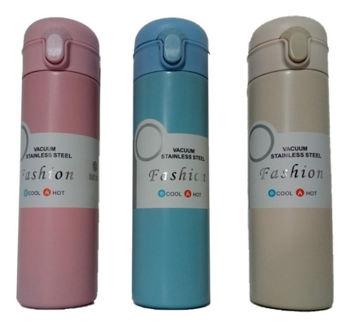 Botella Térmica De Acero 304 Hermético Anti Vuelco De 500 Ml