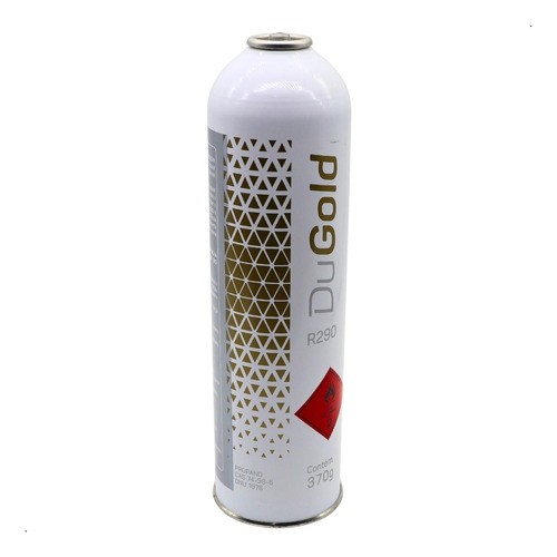 Fluído Gás Refrigerante Dugold Propano R290 370g