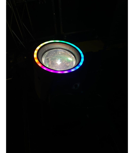 Kit 2 Mini Moving Head Globo Rgbw 100w + Borda Led