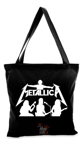 Bolso Tote Bag, Metallica, Metal, Musica, Thekingstore10