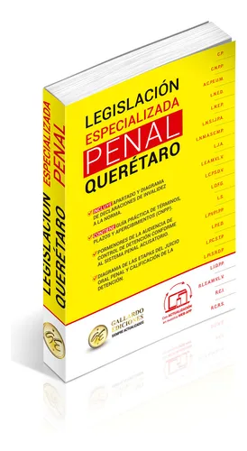 comprar Legislación Especializada Penal De Querétaro 2025. Códigos