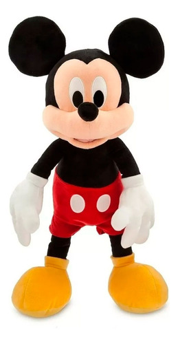 Peluche Lindo Suavecito Tierno Mickey Mouse 45 Cm Color Negro