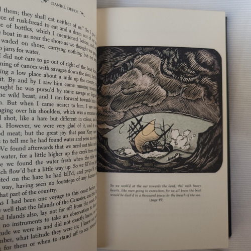 Imagen 6 de 9 de Adventure Of Robinson Crusoe Daniel Defoe T/dura Ilustrado